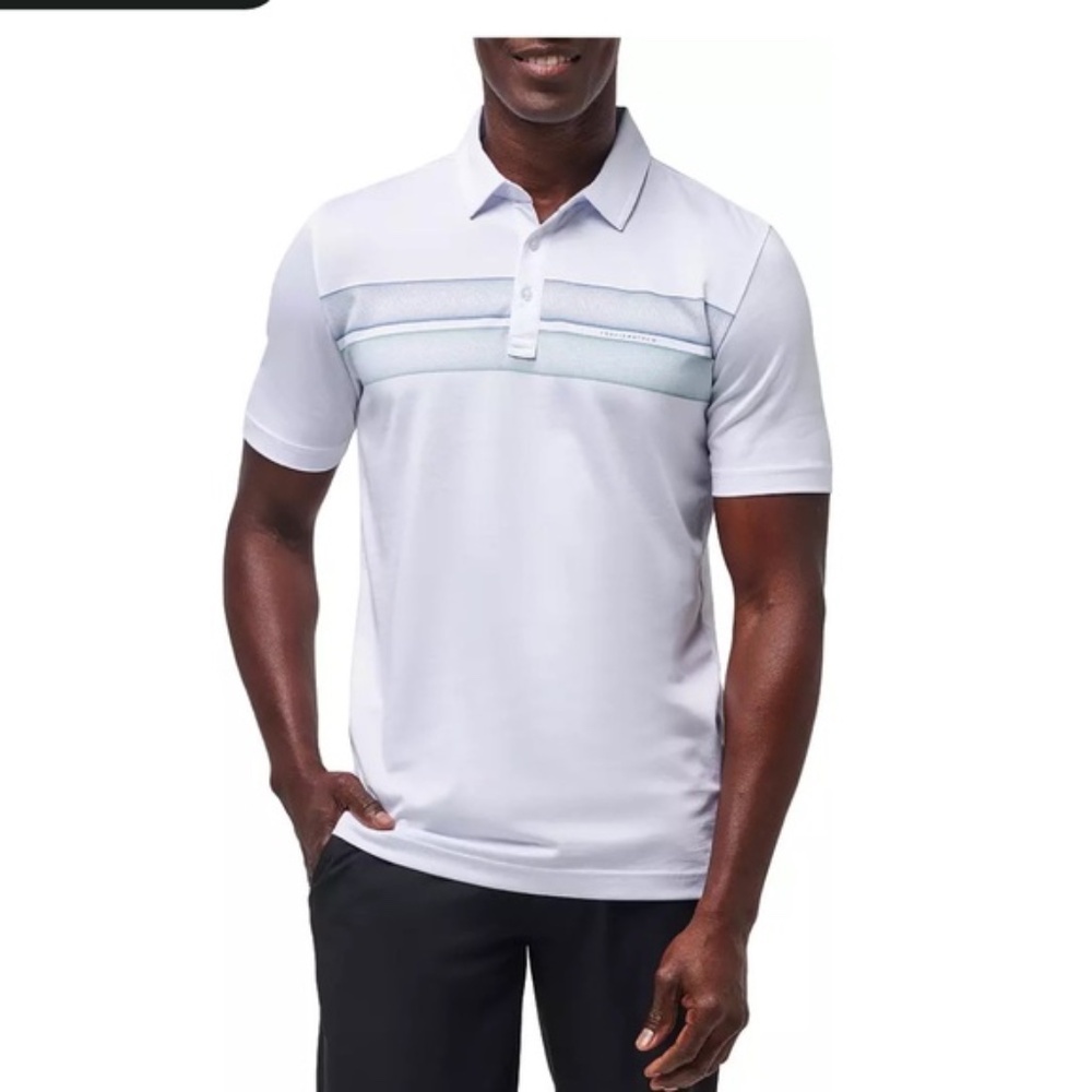 Travis Mathew Ocean time Polo white size XXL